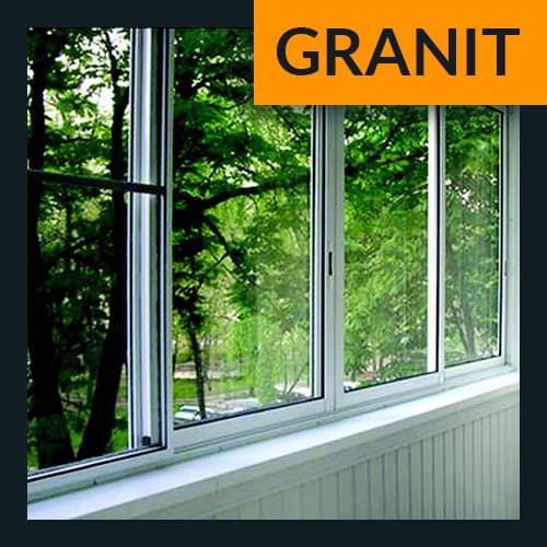 Aluminium windows by Facade-Granit